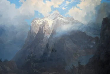 Mont Brewer depuis Kings River Canyon, Californie